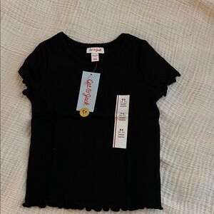 Cat & Jack Black Short Sleeve Tee